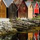 Bootshäuser in Norwegen